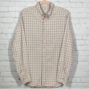 J Crew Shirt Men Medium Secret Wash Classic Fit Long Sleeve Buttoned Down